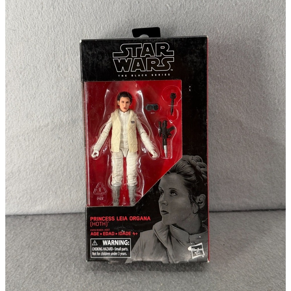 Star Wars Black Series Princess Leia Organa Hoth 75 6 Inch Figure Hasbro NIB NEW